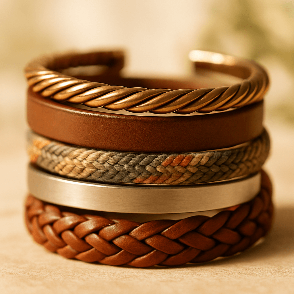 7 astuces anti-nœuds pour porter plusieurs bracelets avec style
