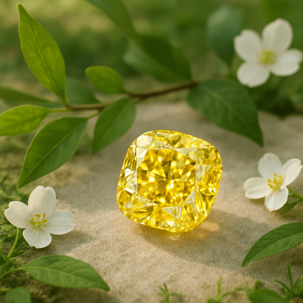 Diamant jaune : guide complet pour choisir et prix